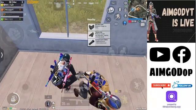 Intense Ace Lobbies [5+KD] | Road to top 50 close encounter in my region | AimGodYT 606 | PUBG LIVE смотреть онлайн