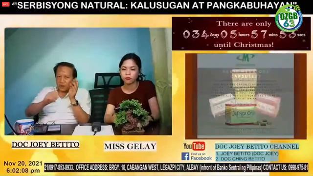 Kalusugan at Pangkabuhayan: MHC Unilevel Program | November 20, 2021 смотреть онлайн