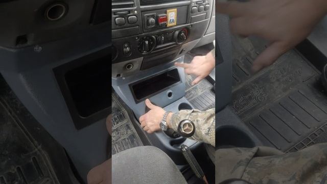 Установка консоли на Газель 3302 смотреть онлайн
