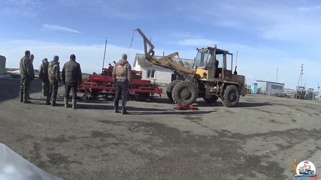 Собираем новый культиватор КПМ-10 для ХТЗ-17221. Ремонт навесных разбрасывателей. смотреть онлайн