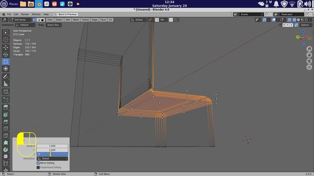 Remove bevels in seconds using standard Blender tools with no addons смотреть онлайн