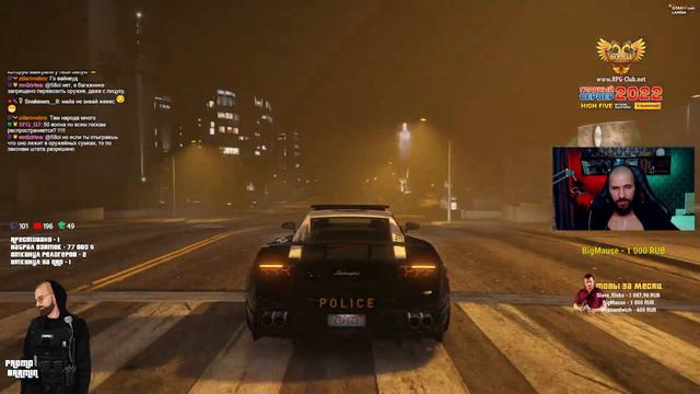 🔴STREAM GTA 5 RP. [ДЕНЬ 322] ПАТРУЛЬНЫЙ КОП. смотреть онлайн