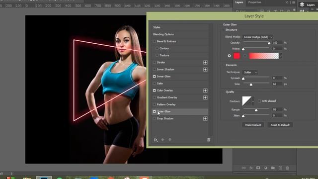 Neon Light Effect Photoshop | Neon Glow Effect Photoshop tutorial смотреть онлайн