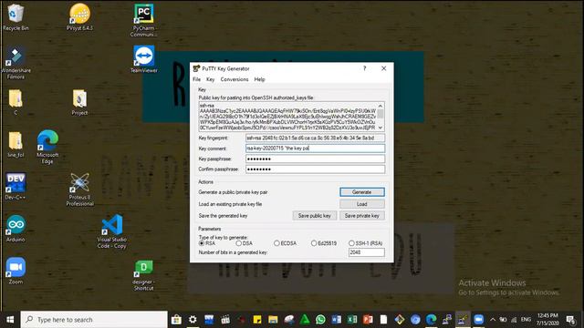 How to Generate SSH Key using Putty смотреть онлайн