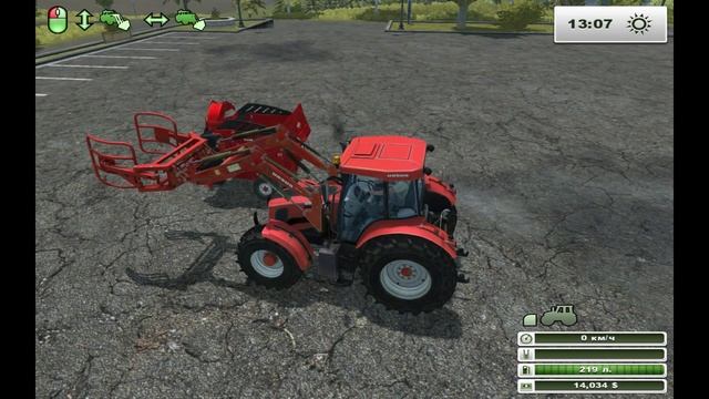 Прохождение Farming Simulator 2013 Titanium 8ч. - Новый комбайн смотреть онлайн