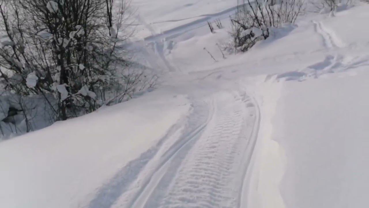 Хотели прокатится по красивым местам на снегоходах Буран. смотреть онлайн