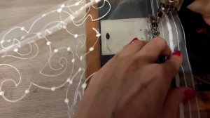 Пришиваем шторную ленту на тюль