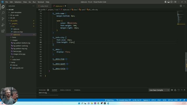 12 годин ПРАКТИКИ з HTML, SCSS, Figma-макет + ДОМАШНІ ЗАВДАННЯ [715 відео] смотреть онлайн