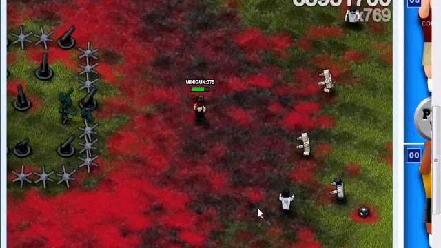Boxhead Zombie wars gameplay смотреть онлайн