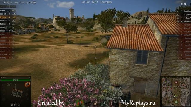 WOT: Province - D1 - 6 frags - Top Gun, смотреть онлайн