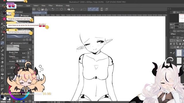 【 HALLOWEEN 】halloween costume drawing w/ luna смотреть онлайн