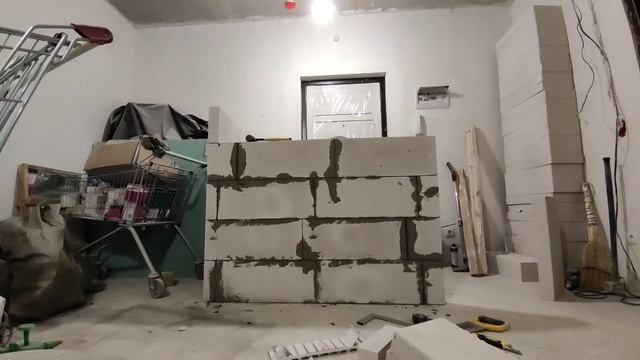 Стены из газоблока. Делаю ремонт в квартире своими силами. День четвертый. (часть #4) смотреть онлайн