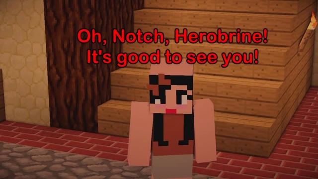 Сериал Minecraft Если бы Нотч и Херобрин собрались отметить рождество вместе смотреть онлайн