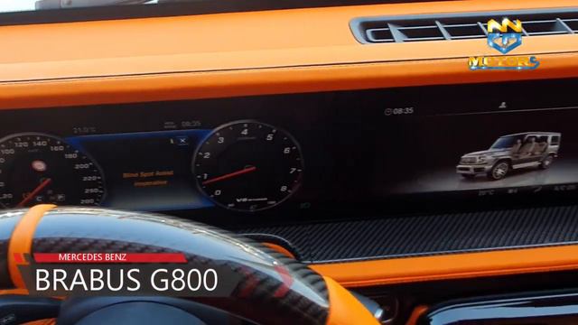 Mercedes Benz Brabus G800 2020 смотреть онлайн