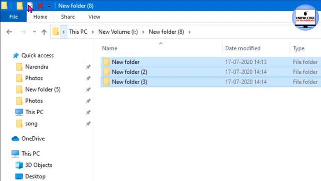 Customize Quick Access Toolbar | windows 10 File Explorer | Tutorial. смотреть онлайн