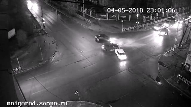 Лобовое столкновение на ул.Гоголя смотреть онлайн