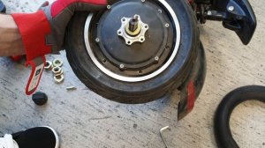 CITYWAY X PRO | KUGOO G1 electric scooter rear tire inner tube replacement | Замена задней камеры