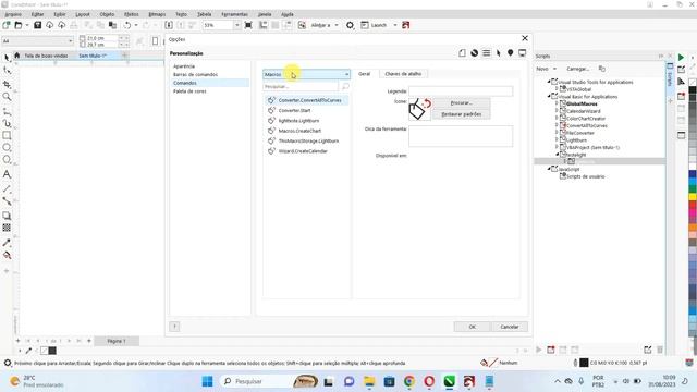 Como adicionar o Lightburn no coreldraw. смотреть онлайн