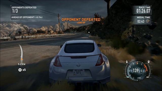 NFS The Run - Nissan 370Z (Z34) смотреть онлайн