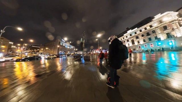 Моноколесо - ночная Москва смотреть онлайн