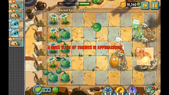 лутшая игра прохождение plants vs zombies 2 уровни Ancient Egypt 1-9 и Piñata Party 20.02.2024 #1 смотреть онлайн