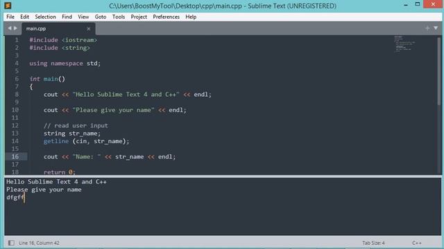 How to Run C/C++ Application Using Sublime Text 4 смотреть онлайн