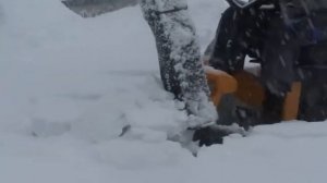 Уборка снега райдером Stiga Park