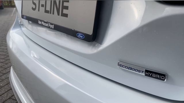 Ford Fiesta St-Line X Frozen White 2022 смотреть онлайн