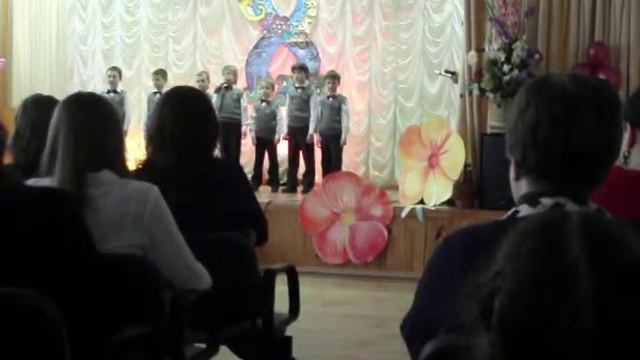 Джентльмены из 1 "А" поздравляют дам смотреть онлайн