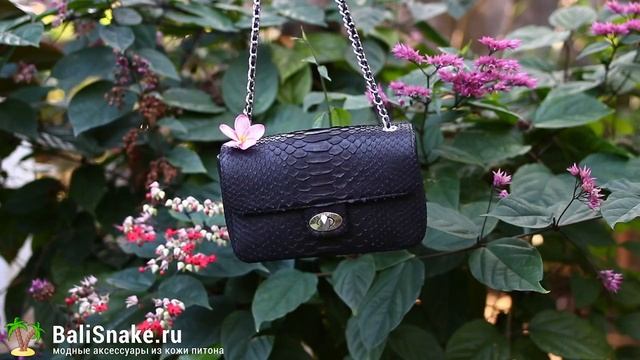Сумка из питона, модные сумки с острова Бали! смотреть онлайн