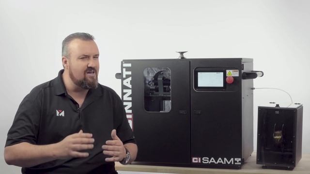 Cincinnati SAAM HT High-Temp Automated 3D Printer for PEEK, ULTEM™ (PEI), PPSU, Nylon, PC, and more смотреть онлайн