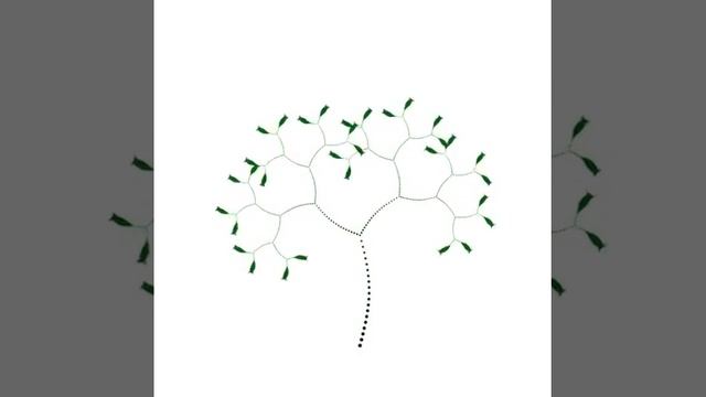 фрактальное дерево смотреть онлайн