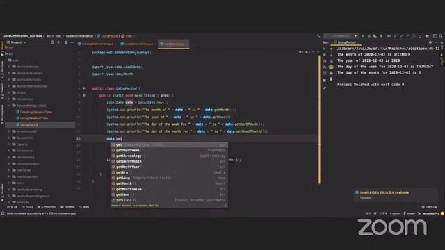 Oracle Certified Java Programmer 1Z0-808: Creating Date and Time, Using Date and Time, etc смотреть онлайн