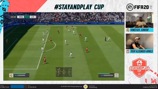 Arnold(Liverpool) vs Vinicius junior(Real Madrid)||Fifa20 смотреть онлайн