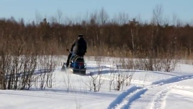 самодельный снегоход смотреть онлайн