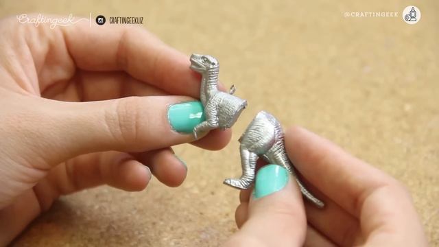 Manualidades con dinosaurios de plástico ✂️ Craftingeek смотреть онлайн