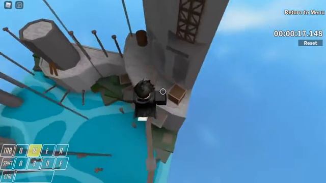 Obby King Remastered - Medieval Stronghold Timer Delay Speedrun (40.598) [WR]
