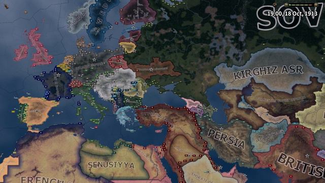 Can Napoléon V Save Russia? Great War Redux - HOI4 Timelapse смотреть онлайн