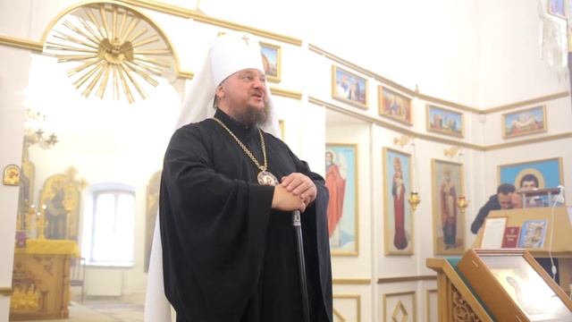 Слово митрополита Ферапонта в день памяти мученицы Людмилы, княгини Чешской смотреть онлайн