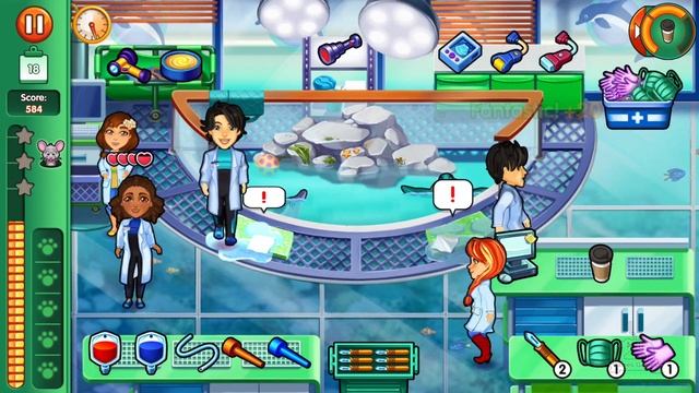 Dr. Cares - Family Practice #27 Level 18 The Day After ? James Games смотреть онлайн