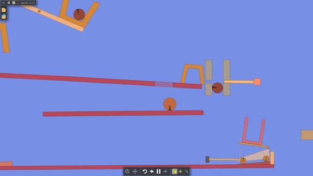 Algodoo contraption #3 - Gears of Water 2 смотреть онлайн
