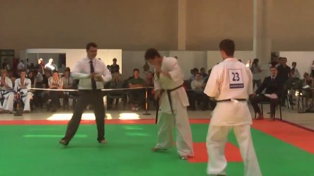 Sergey Chmunevich's knockout Ushiro Geri смотреть онлайн