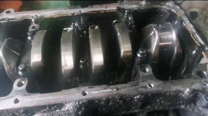 Nissan Pathfinder стук фарсунки, а лопнул коленвал