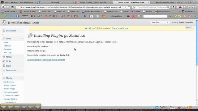 Wordpress Plug In Demo Part 1 смотреть онлайн