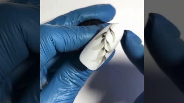 Оливка акварелью на ногтях смотреть онлайн