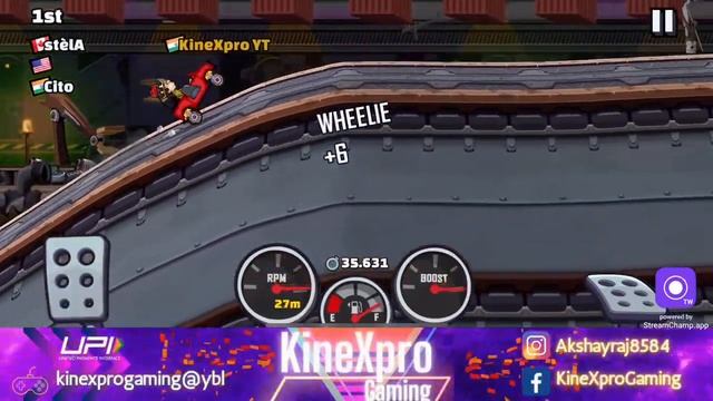 ?Live ..! ROAD TO LEGEND | HILL CLIMB RACING 2 | KineXpro Gaming смотреть онлайн