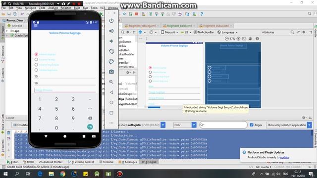 Membuat Perhitungan Volume dengan Teknik Web View pada Android Studio смотреть онлайн