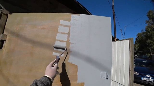 Покраска ворот АВТОЭМАЛЬЮ акриловой смотреть онлайн