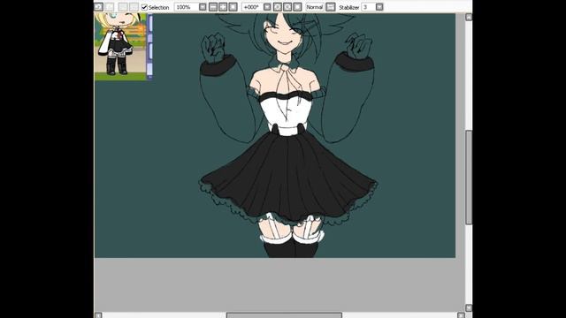 SPEEDPAINT GACHA LIFE - АРТ - ᴀᴋɪᴅᴏ смотреть онлайн