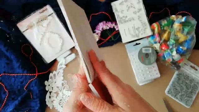 # Скрап Влог 1. Покупки, мой первый обмен подарками и декабрьский дневник. смотреть онлайн